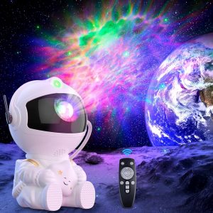 Astronaut Star Projector Galaxy Night Light